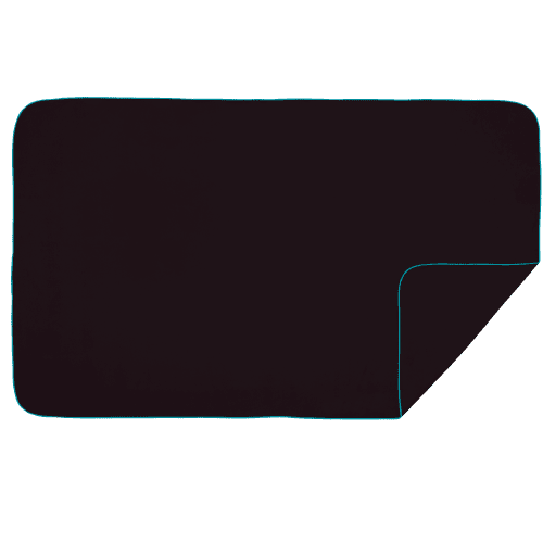 Bobums Microfiber Towels Plain L Black-Blue