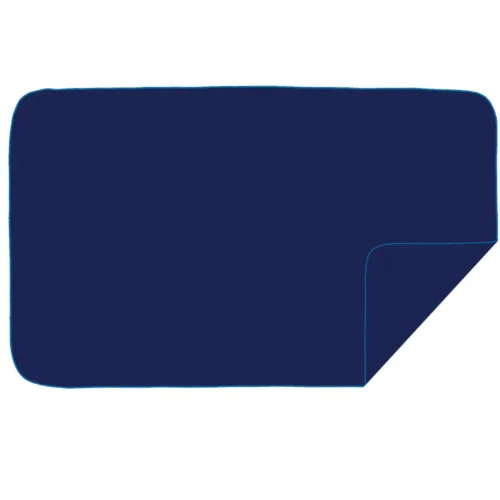 Bobums Microfibre Plain XL Towel Plain Navy Turquoise