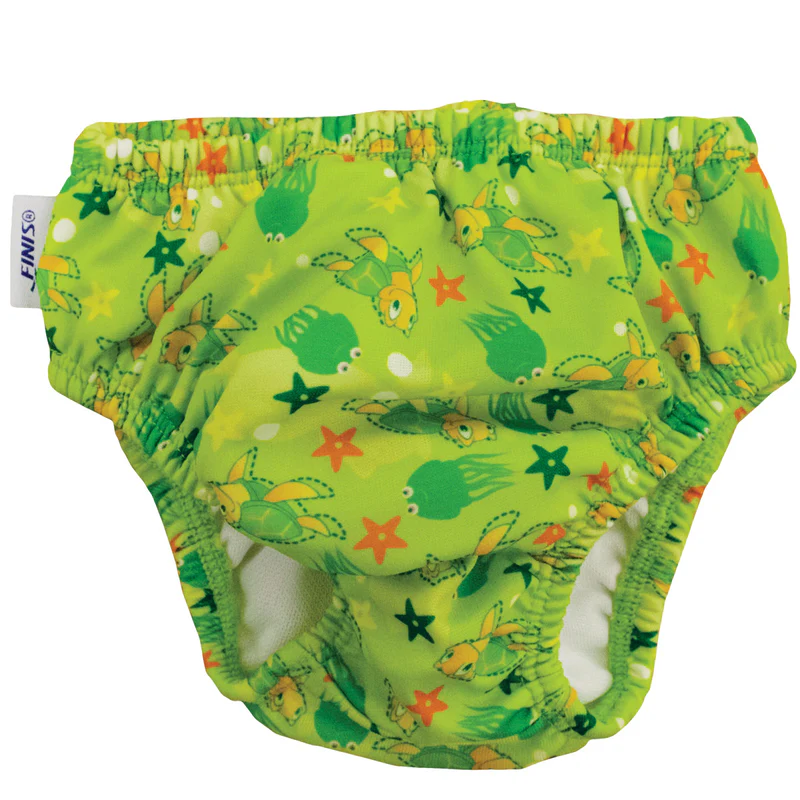 Turtle Daipers Finis Swim Diaper Green Turtle 17-20Kg - Swimmaster