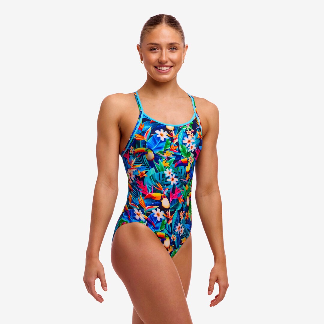 Funkita Ladies Diamond Back One Piece Birdie Wordie