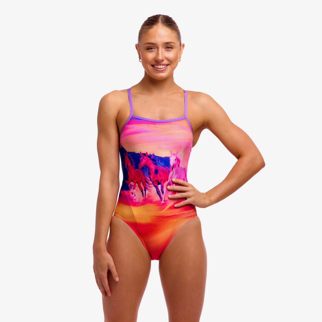 Funkita Ladies Single Strap One Piece Go Riding