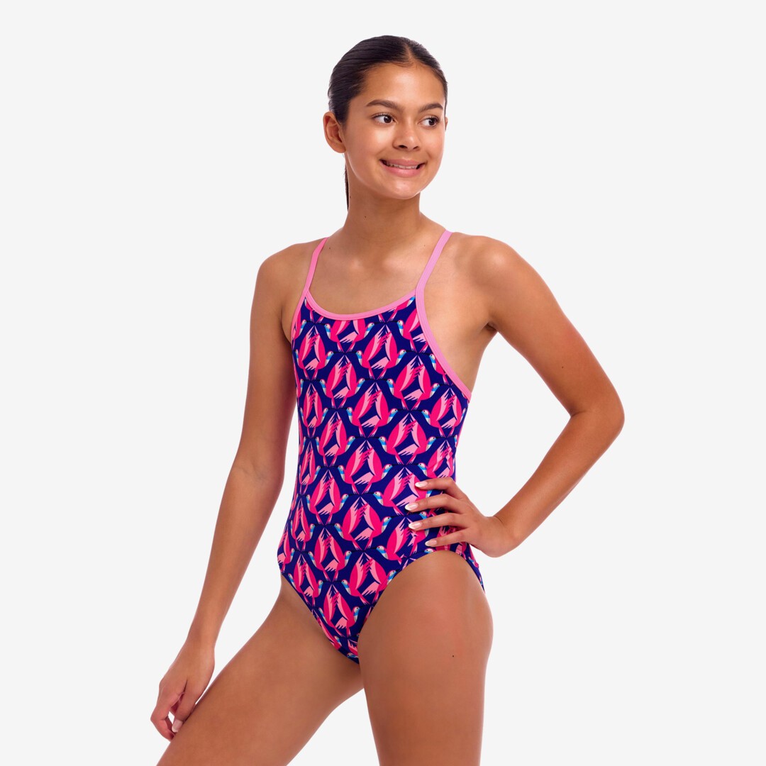 Funkita Girl's Diamond Back One Piece Ho Hum