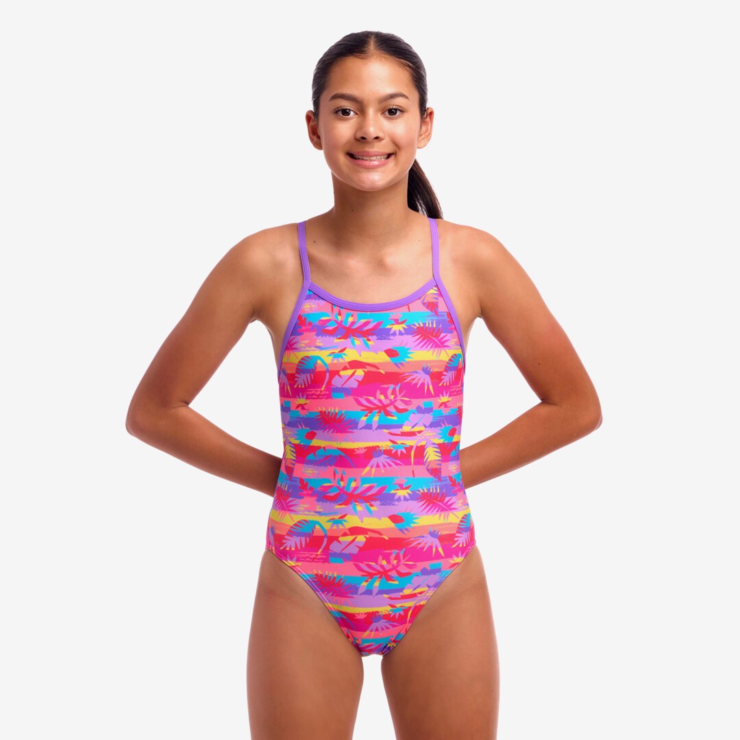 Funkita Girl's Single Strap One Piece Leave In