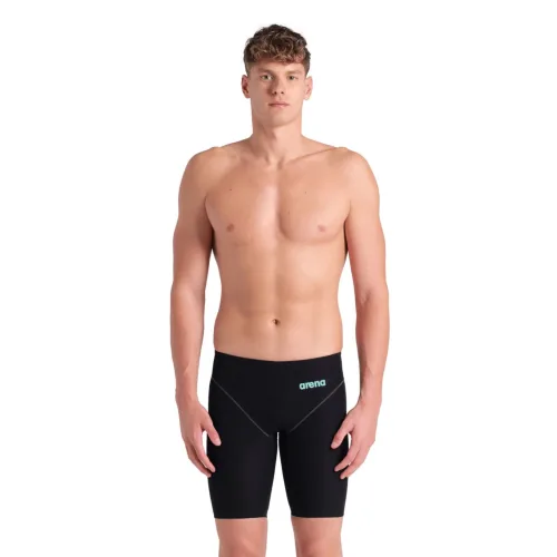 Arena Mens Powerskin Impulso Jammer Black Teal