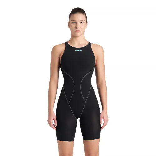 Arena Womens Powerskin Impulso Black Teal