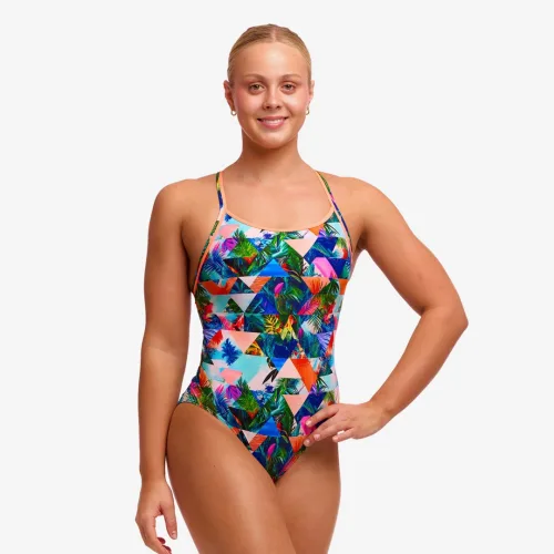 Funkita Ladies Diamond Back One Piece Palm Prism
