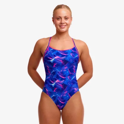 Funkita Ladies Diamond Back One Piece Rising Tide