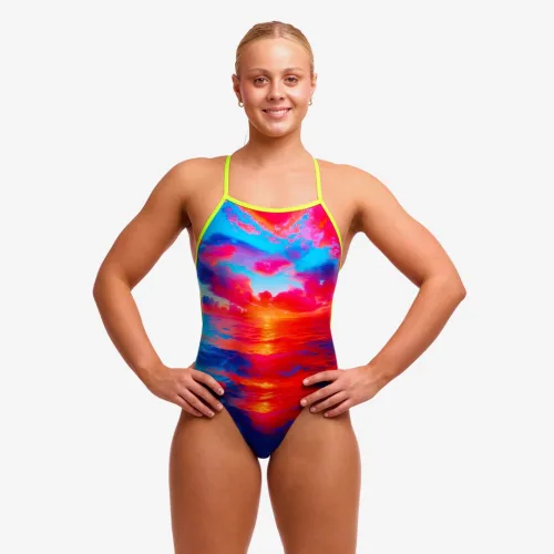 Funkita Ladies Tie Me Tight Sunset Delight