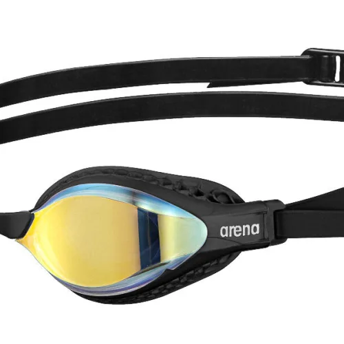 Arena Air Speed Indoor Mirror Goggles Yellow Copper Black