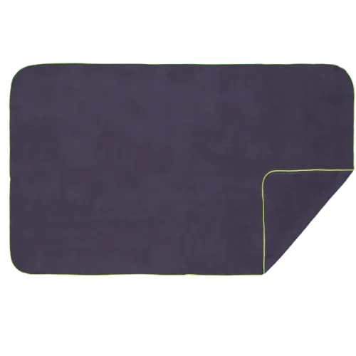 Bobums Microfiber Towels Plain L Gunmetal-Yellow