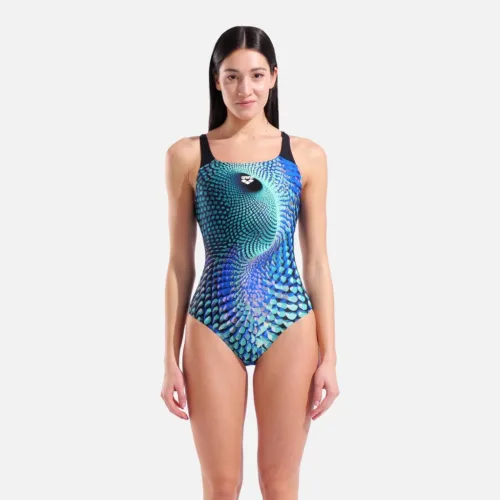 Arena Women's Peacock Swim Pro Back Swimsuit